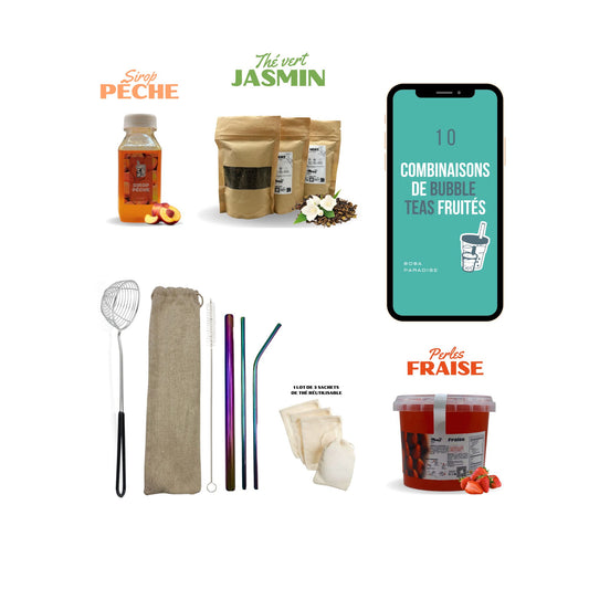 Kit bubble tea fruité